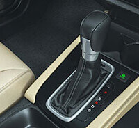 Image of Honda City 5th Gen Leather Shift Knob Real Stitch Soft Touch Knee-pad Leather Shift Knob Real Stitch Soft Touch Knee-pad