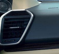 Image of Honda City 5th Gen Satin Metallic AC vent Surround Finish Satin Metallic AC vent Surround Finish